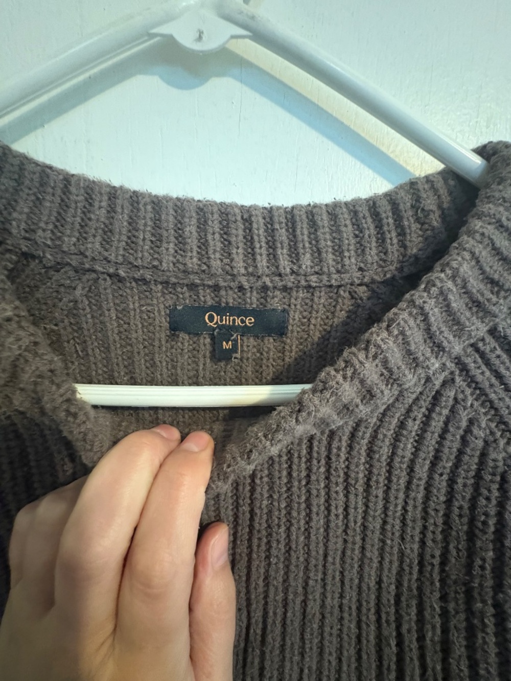 Women’s Quince fisherman’s sweater - Picture 2 of 5